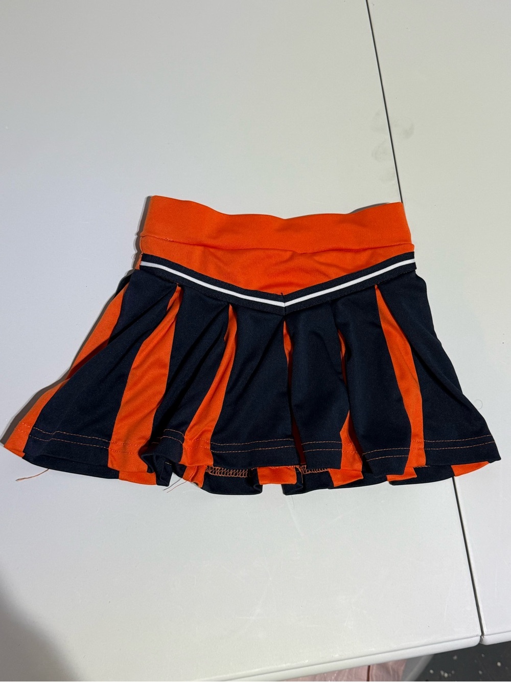 Auburn Tigers Pleated Cheer Uniform Skort w/Bloomers Girls 4T Fall Game-days EUC